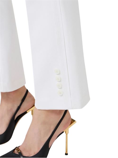 Pantaloni stretch con charm Elisabetta Franchi | PA16861E2360